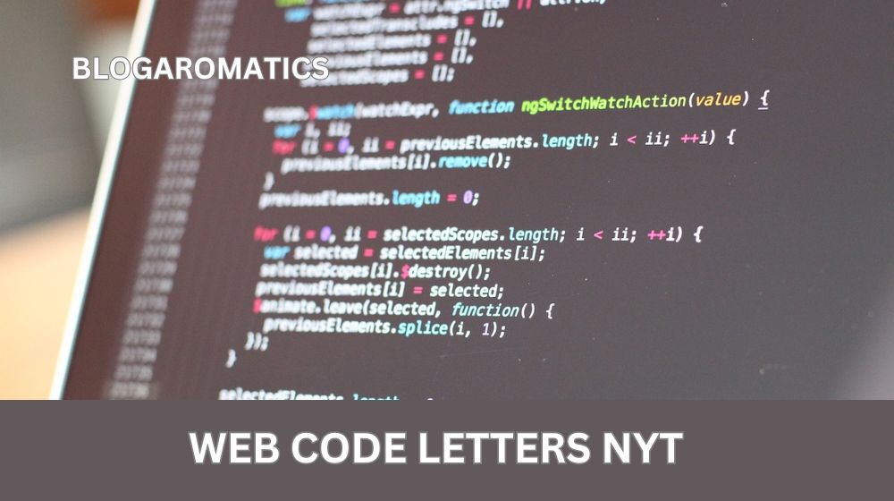 Web Code Letters NYT